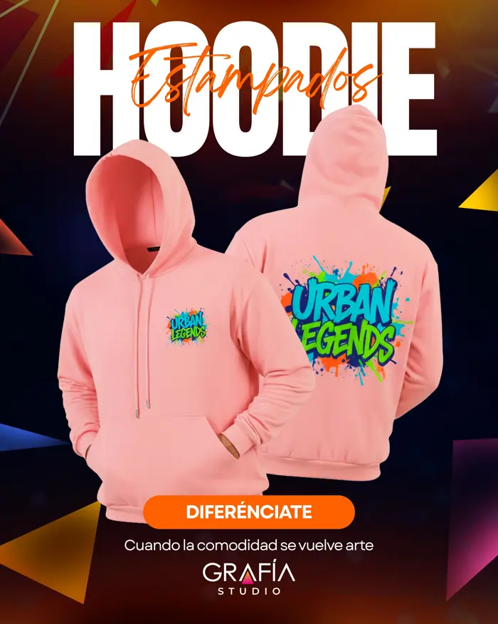 Hoodie estampado Urban Legends
