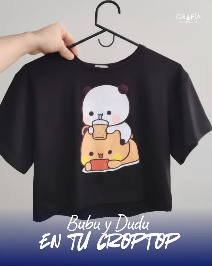 Croptop estampado