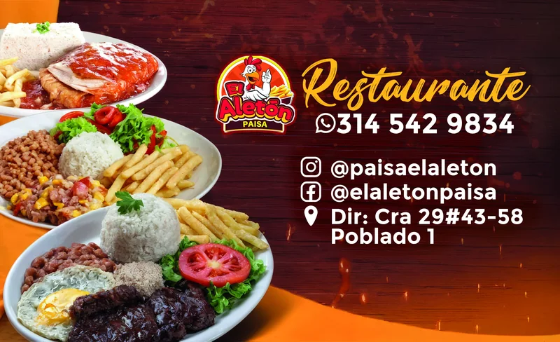 Aletón Paisa — restaurante