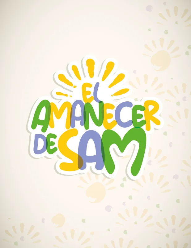 Lettering a color — El Amanecer de SAM