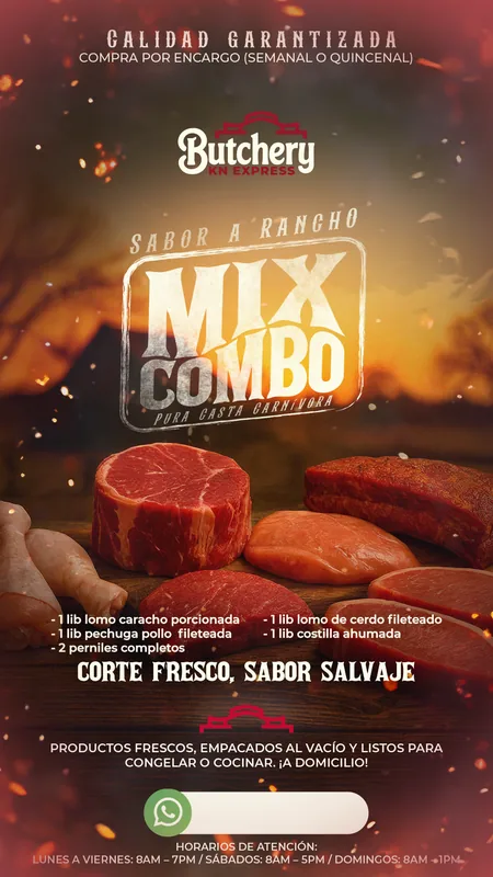 Mix Combo — pieza de producto — Butchery KN Express