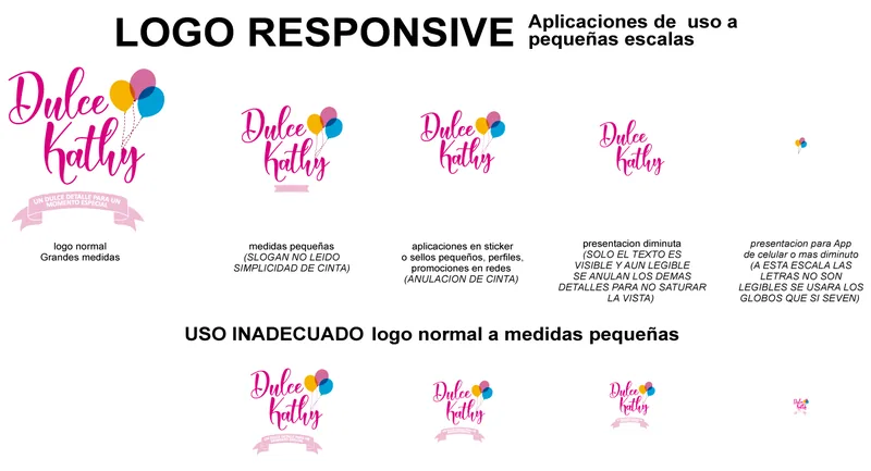 Logo responsive y usos indebidos — Dulce Kathy