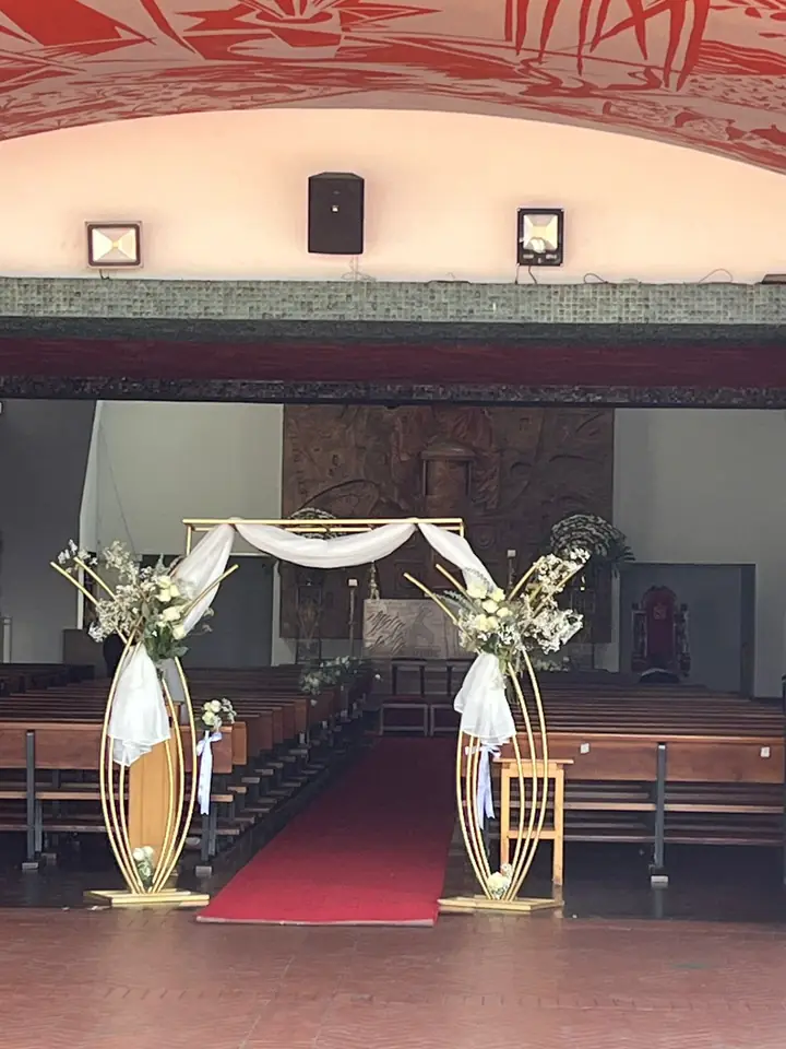 Arco para la ceremonia